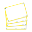 OXFORD FLASH 2.0 flashcards - blank with yellow frame, 10,5 x 14,8 cm, pack of 80 - 400133939_1200_1689090929