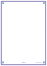 OXFORD REVISION 2.0 cards - blank with violet frame, 14,8 x 21 cm, pack of 50 - 400133970_1100_1686092406