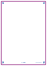 OXFORD REVISION 2.0 cards - blank with purple frame, 14,8 x 21 cm, pack of 50 - 400133972_1100_1686092411