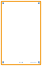 OXFORD REVISION 2.0 cards - blank with orange frame, 12,5 x 20 cm, pack of 50 - 400134014_1100_1686092360
