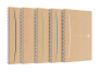 Oxford Touareg Notebook - A4 - Blødt kartonomslag - Dobbeltspiral - linjeret - 180 sider - SCRIBZEE ®-kompatibel - Assorterede farver - 400141848_1200_1686126163