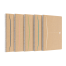 Oxford Touareg Notebook - A4 - Blødt kartonomslag - Dobbeltspiral - linjeret - 180 sider - SCRIBZEE ®-kompatibel - Assorterede farver - 400141848_1200_1709026541