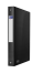 OXFORD Urban Ringbuch - A4 - Rückenbreite 40mm - 4 Ring Mechanik 30mm - Rücken mit Beschriftungsetikette - aus Polypropylen - blickdicht - schwarz - 400147049_1300_1686122760