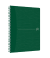 Oxford Origins Anteckningsbok - A4+ – Mjukt omslag – Dubbel spiralbindning – Linjerad – 140 sidor – SCRIBZEE ®-kompatibel – Grön - 400150005_1300_1686142997