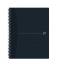 OXFORD Origins Cahier - A4+ - Couverture Souple - Reliure intégrale - Quadrillé 5mm - 180 pages - Compatible SCRIBZEE® - Noir - 400150006_1100_1619601018