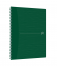 Oxford Origins Notebook - A4 med mykt omslag, dobbeltspiral, 5x5, 140 sider, SCRIBZEE ® kompatibel, grønn - 400150010_1300_1619601090