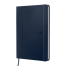 OXFORD Notizbuch Office Signature - A5 - liniert 6mm - 80 Blatt - gebundenes Notizbuch - Oberfläche mit soft Feel-Effekt - Hardcover-Einband - blau - 400154945_1301_1686142149