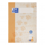 Oxford Recycling Schulheft - A4 - Lineatur 3 mit weißem Rand - 16 Blatt - 90 g/m² OPTIK PAPER® 100% recycled - geheftet - orange - 400159469_1100_1641996614