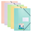 OXFORD SCHOOL LIFE PASTEL DISPLAY BOOK - A4 - 60 pockets - Polypropylene - Opaque - Elasticated - Assorted colors - 400162860_1200_1686159870