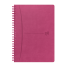 OXFORD Signature Journal - A5 - Hardback Cover - Twin-wire - 5mm Squares - 160 Pages - SCRIBZEE Compatible - Fuchsia - 400163298_1100_1686166767