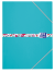 OXFORD FLORAL TECZKA Z GUMKĄ - A4 - kartonowa - 3 skrzydła - miks pastelowych kolorów - 400166628_1100_1686170915