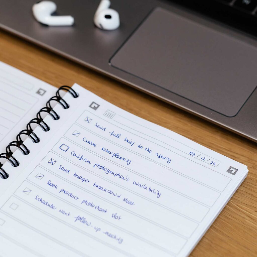 Tasks Note Software Notepads and notebooks for to-do lists - Oxford Task Manager