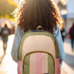 Colorblock Oxford Safari Rose mochila ambiente