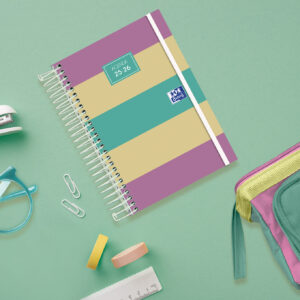 agendas escolares Oxford colorblock