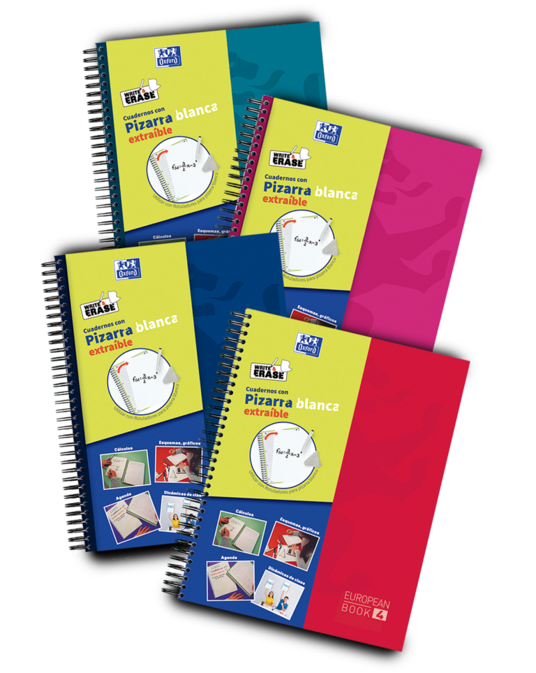Cuaderno Europeanbook4 con pizarra extraíble de Oxford