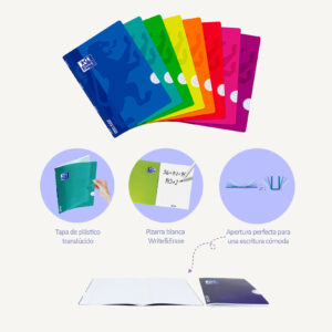 libretas Openflex con tapa de plástico de Oxford